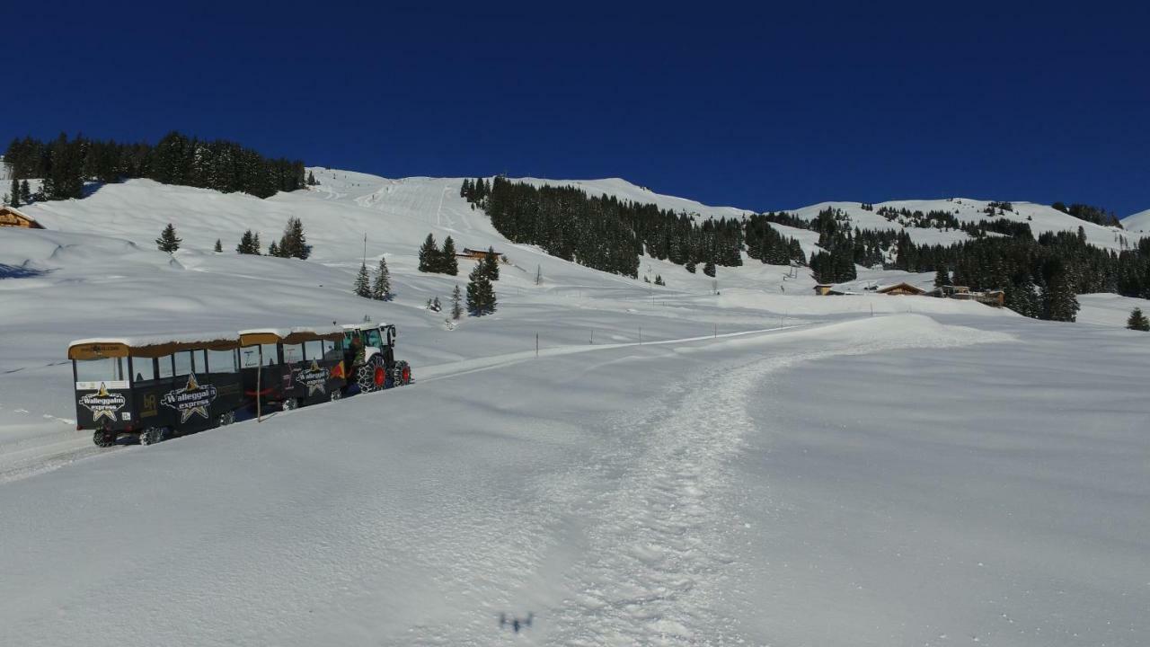 Ski In-Ski Out - Gaestehaeuser Saalbach-Hinterglemm - Wallegghof Christianhof Екстер'єр фото